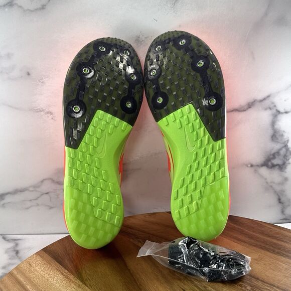 Men’s size 10-Nike Zoom Rival XC 6 Neon Orange Volt Track Spikes DX7999-800 main image 6
